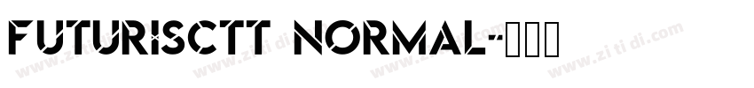 FuturisCTT Normal字体转换